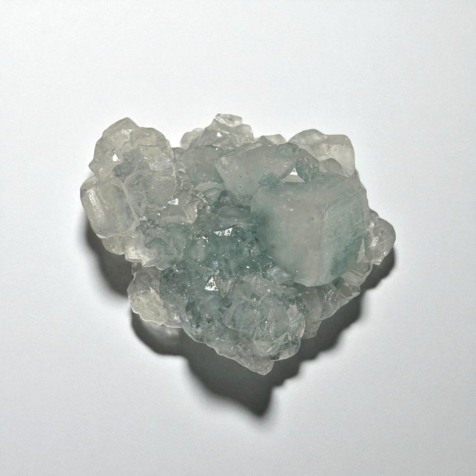 Fluorite specimen, view 1 of 2