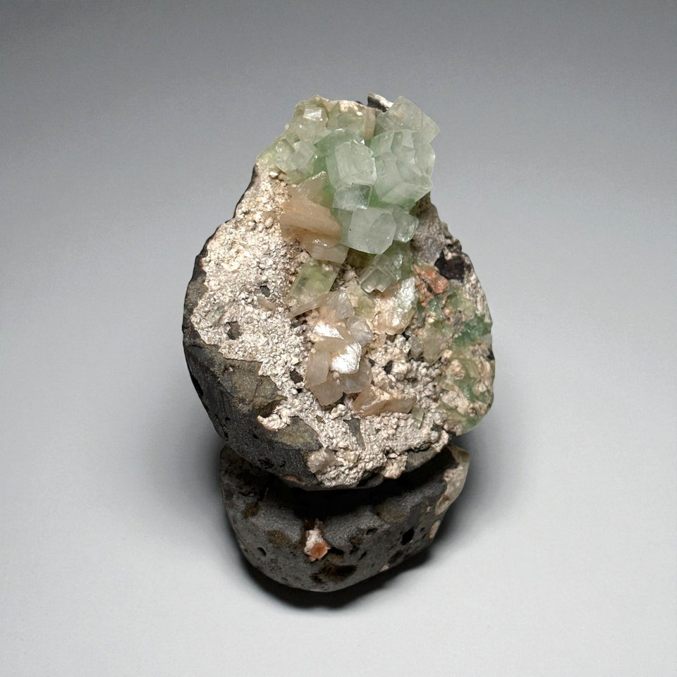 Fluorite Crystals specimen, view 1 of 3