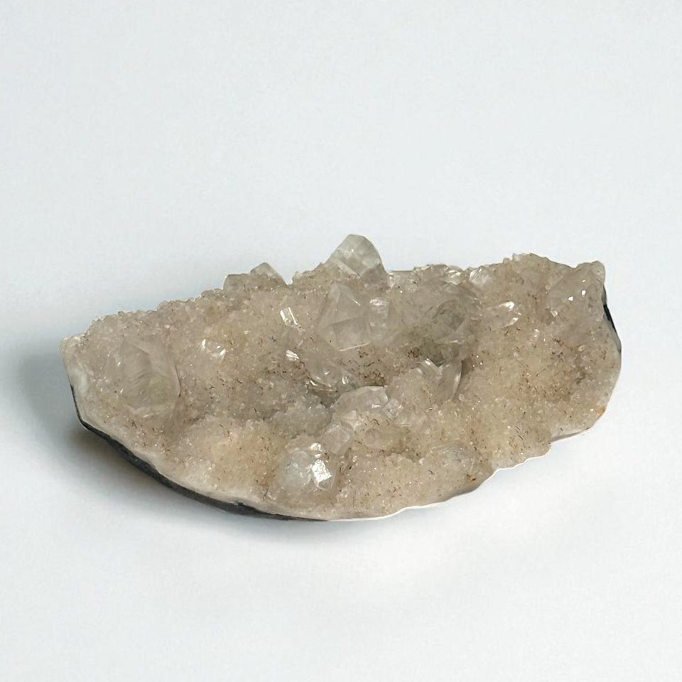 Stilbite specimen, view 1 of 3