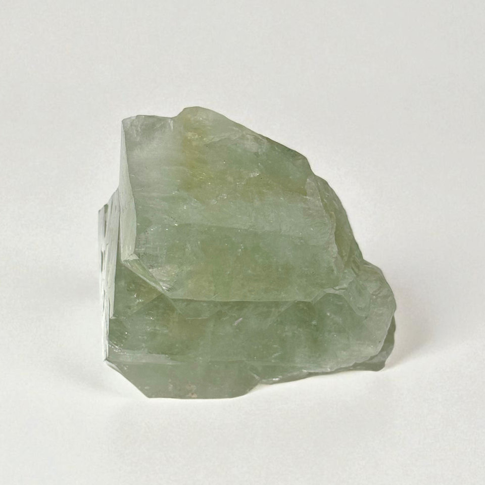 Green Apophyllite in Pyramid Form specimen, view 1 of 3