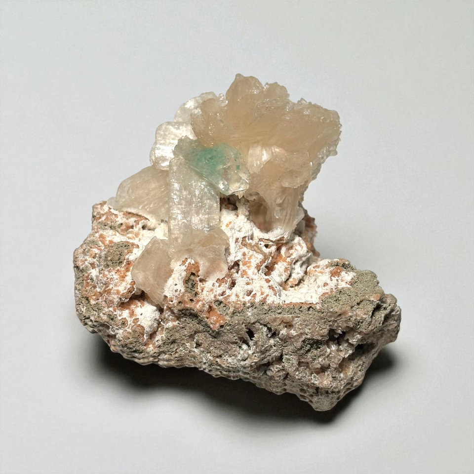 Apophyllite specimen, view 1 of 3